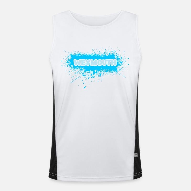 Sun Weymouth Men's Functional Contrast Tank Top 