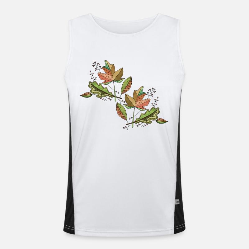 Liste Funktionelles Kontrast-Tank Top für Männer 