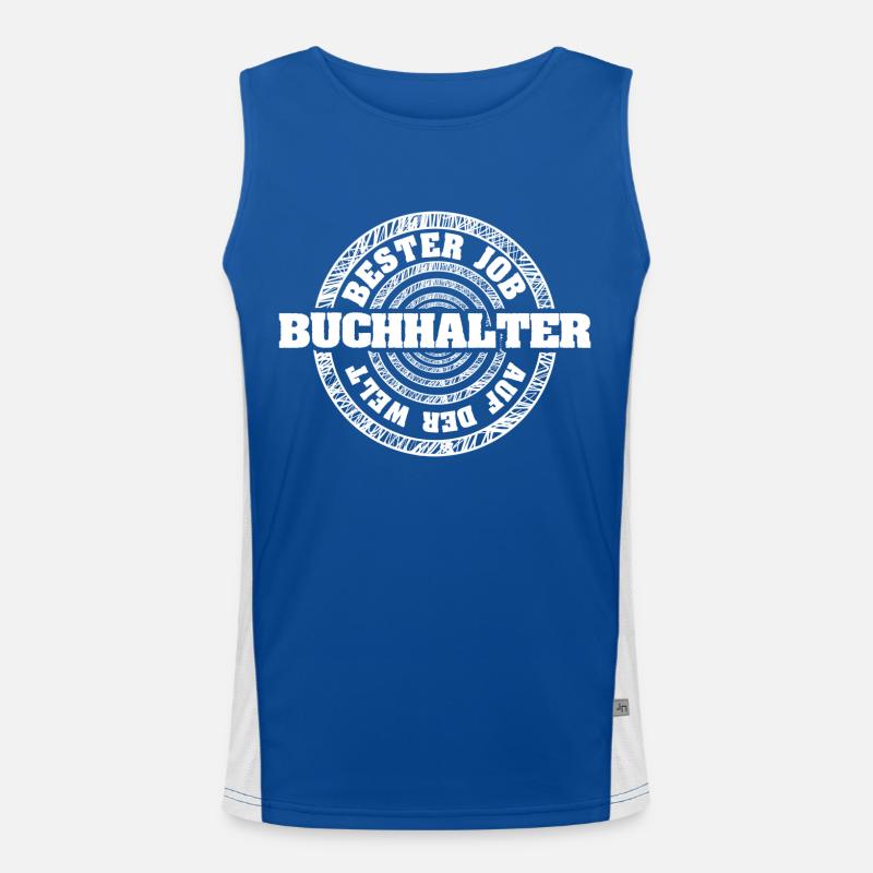 Emploi Comptable Débardeur respirant contrasté Homme 