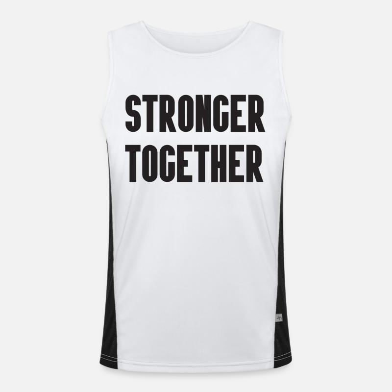 Plus forts ensemble Débardeur respirant contrasté Homme 