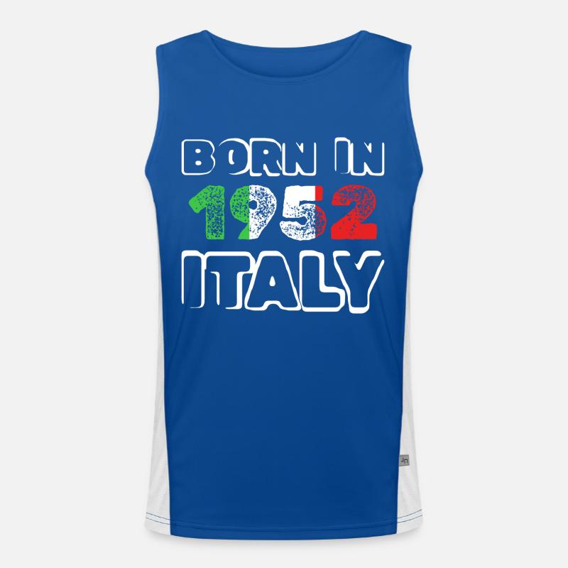 1952 Funktionelles Kontrast-Tank Top für Männer 