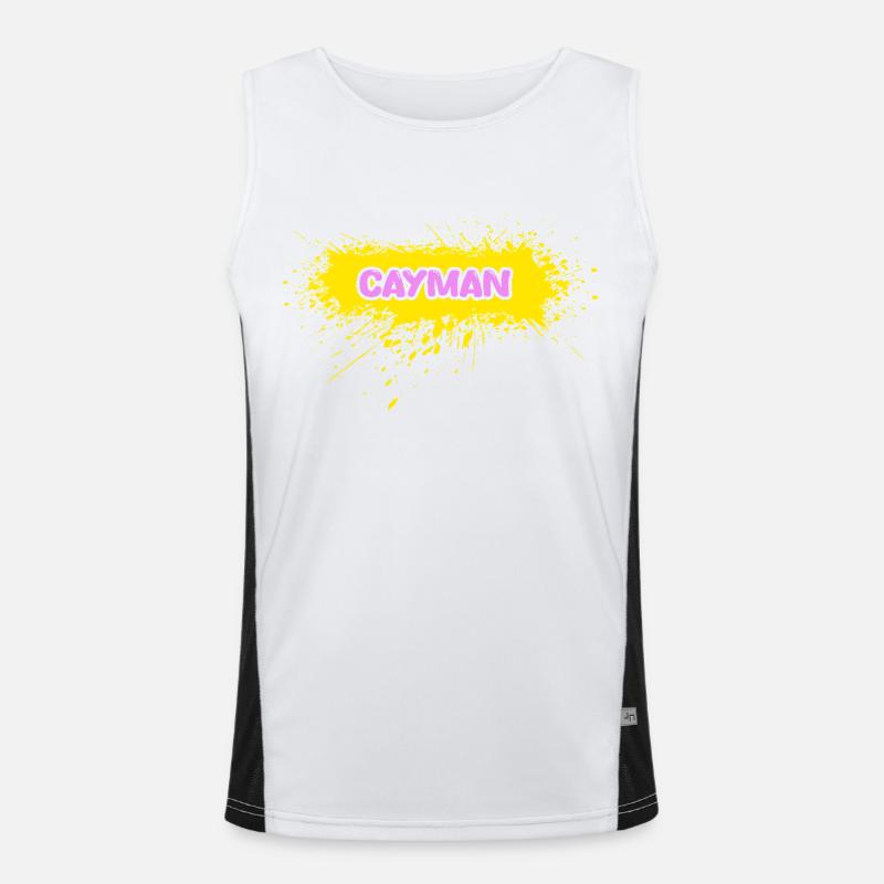 Sun Men's Functional Contrast Tank Top 