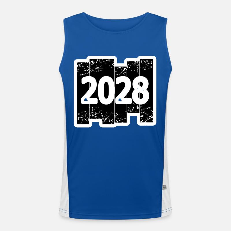 2028 Débardeur respirant contrasté Homme 
