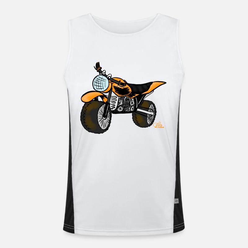 Épongé Débardeur respirant contrasté Homme 