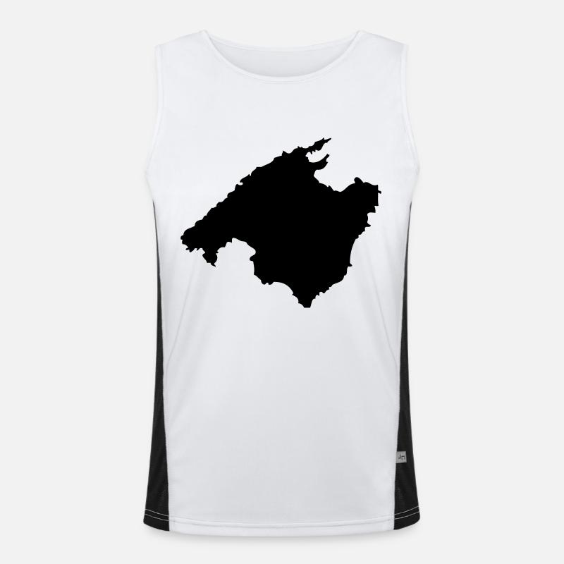 mallorca Men's Functional Contrast Tank Top 