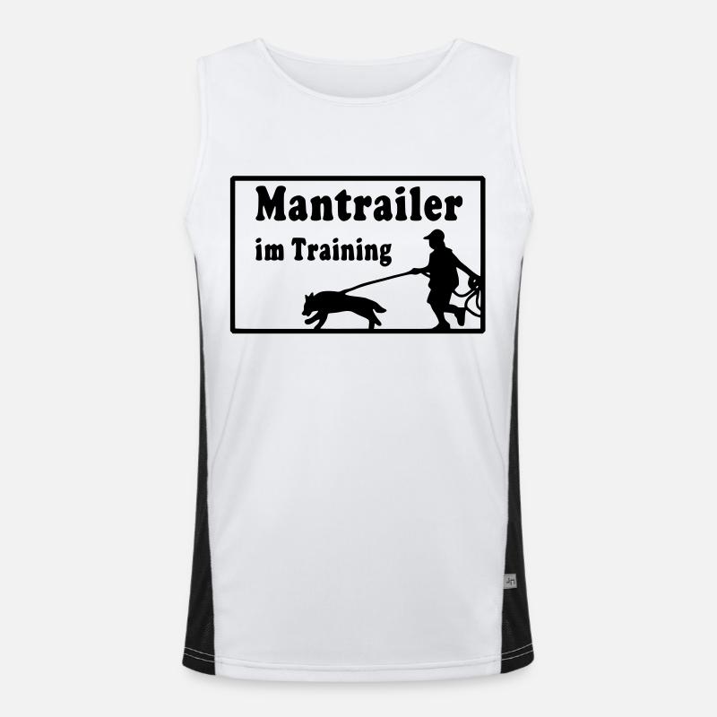 mantrailer_im_training Débardeur respirant contrasté Homme 
