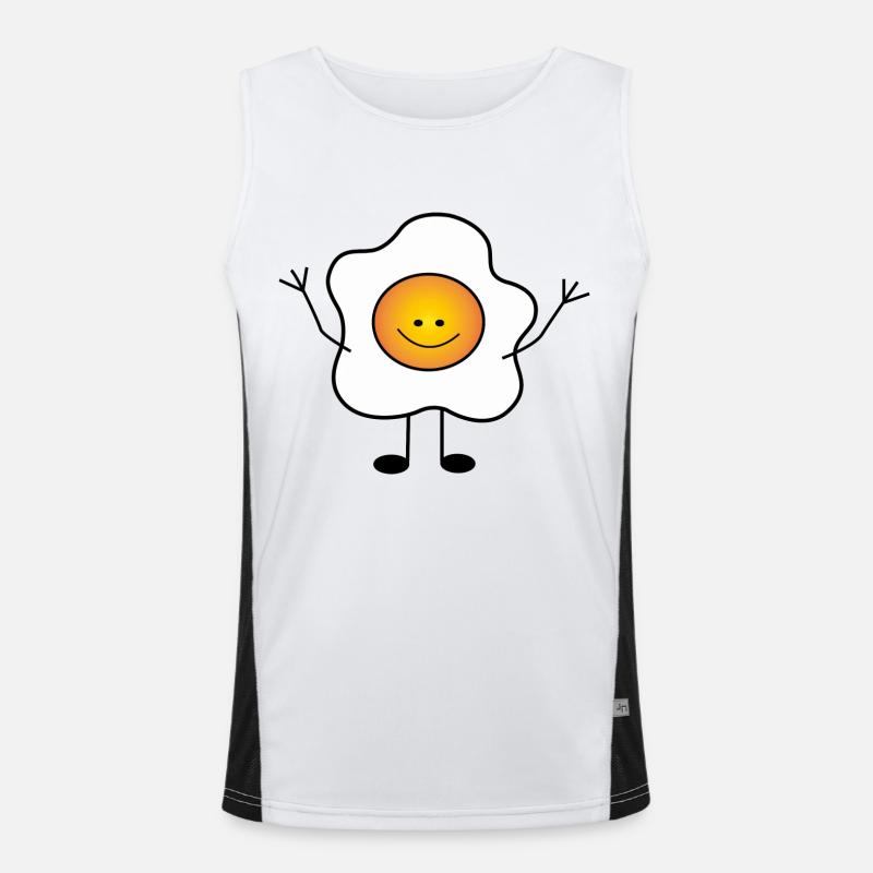 æg Funktionel kontrast tanktop til herrer 