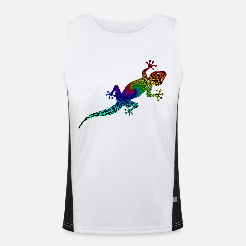 gecko Men's Functional Contrast Tank Top 