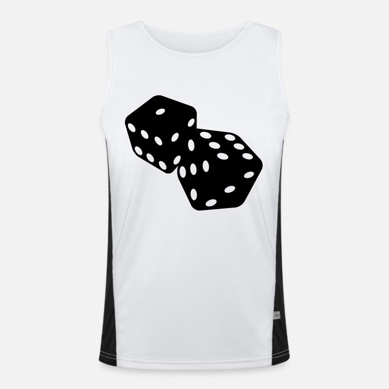 Dice Men's Functional Contrast Tank Top 