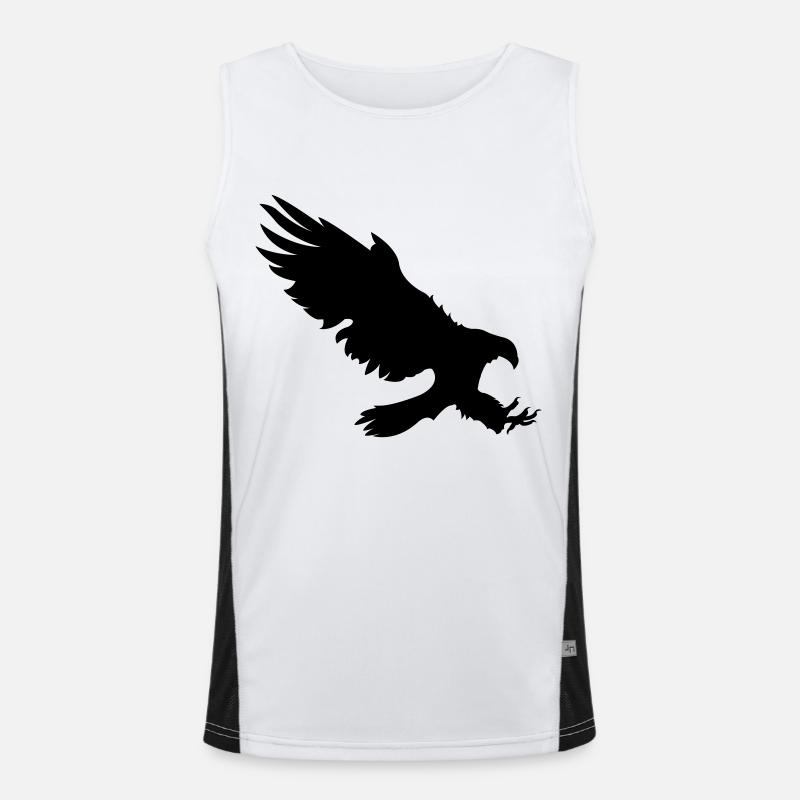 adler Funktionelles Kontrast-Tank Top für Männer 