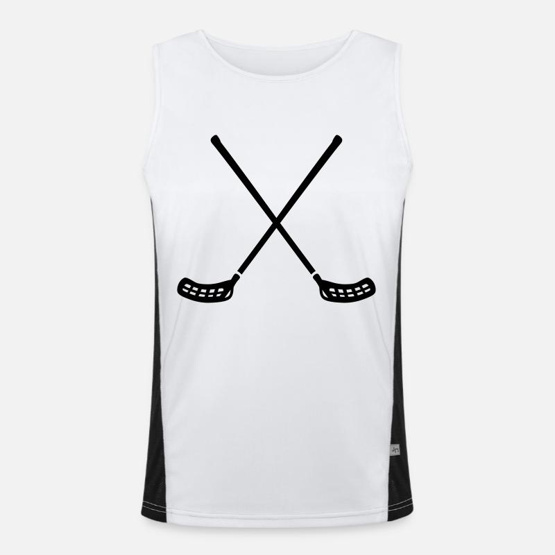 Floorball Funktionelles Kontrast-Tank Top für Männer 