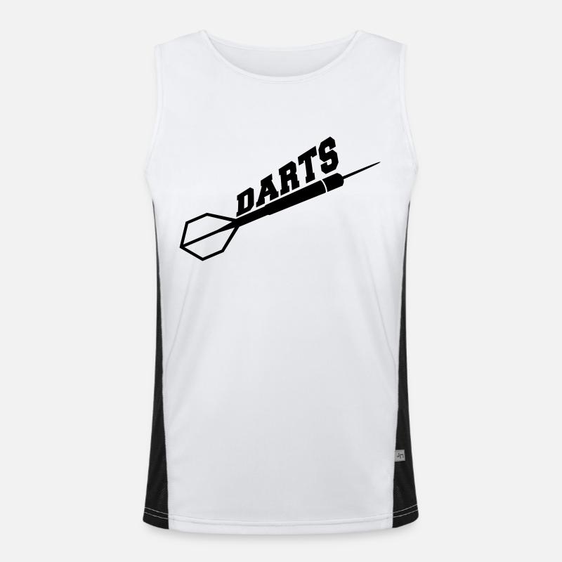 Darts Design Débardeur respirant contrasté Homme 