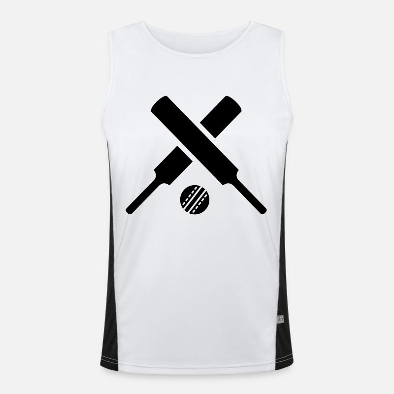 Cricket Men's Functional Contrast Tank Top 