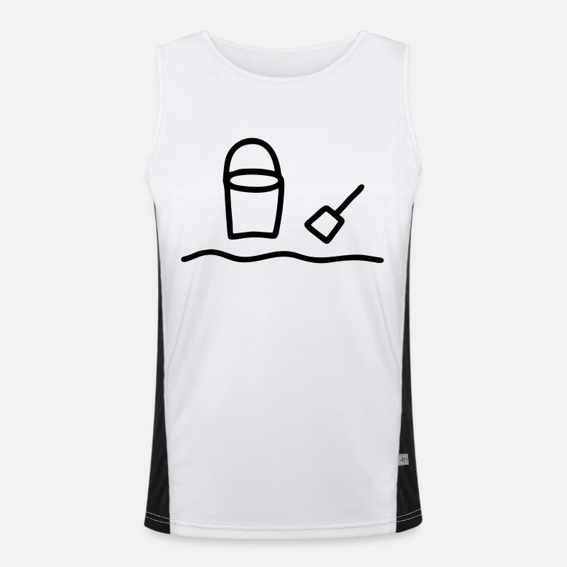 Eimer & Schüppe Funktionelles Kontrast-Tank Top für Männer 