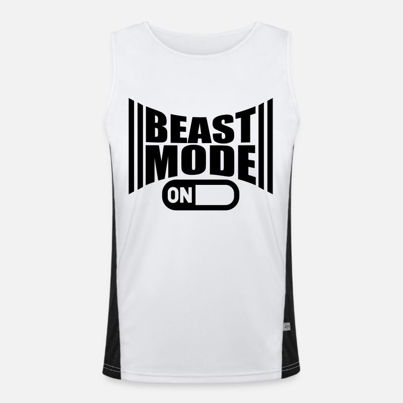 On An Beast Mode Power Funktionelles Kontrast-Tank Top für Männer 