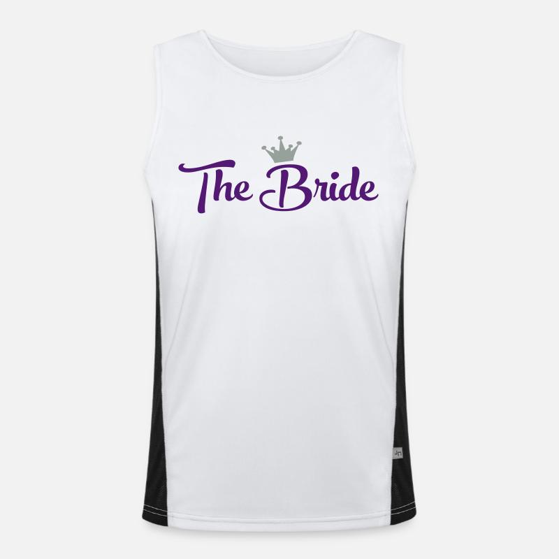 bride Men's Functional Contrast Tank Top 