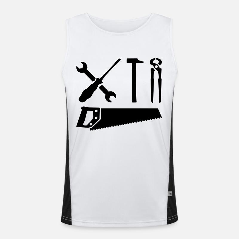 Outil Débardeur respirant contrasté Homme 