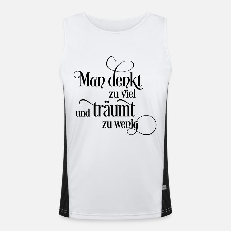 Traum Funktionelles Kontrast-Tank Top für Männer 