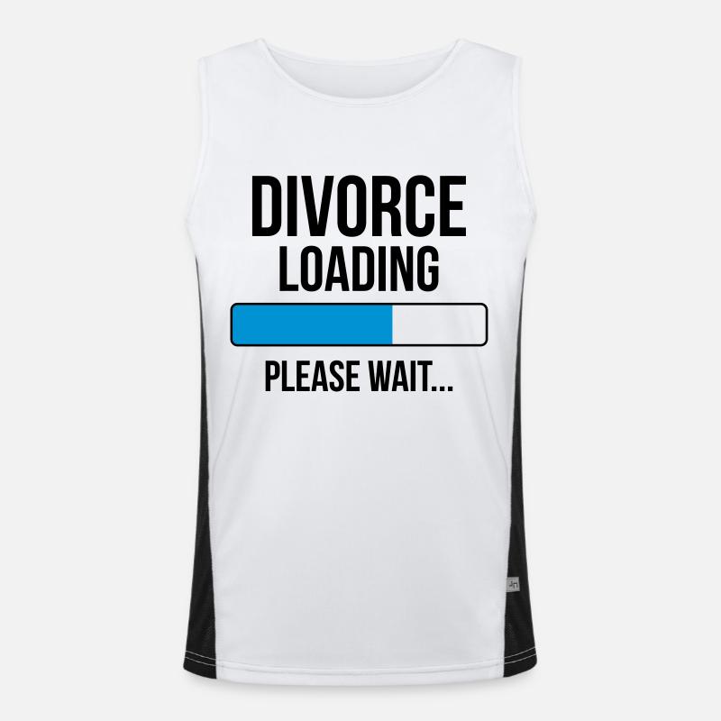 Divorce Loading Please wait... Débardeur respirant contrasté Homme 