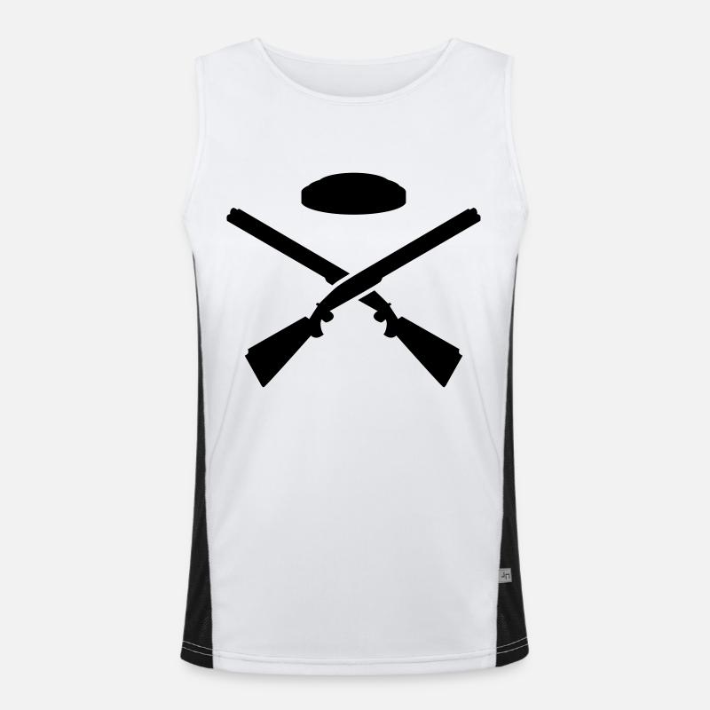 Trap shooting Men's Functional Contrast Tank Top 