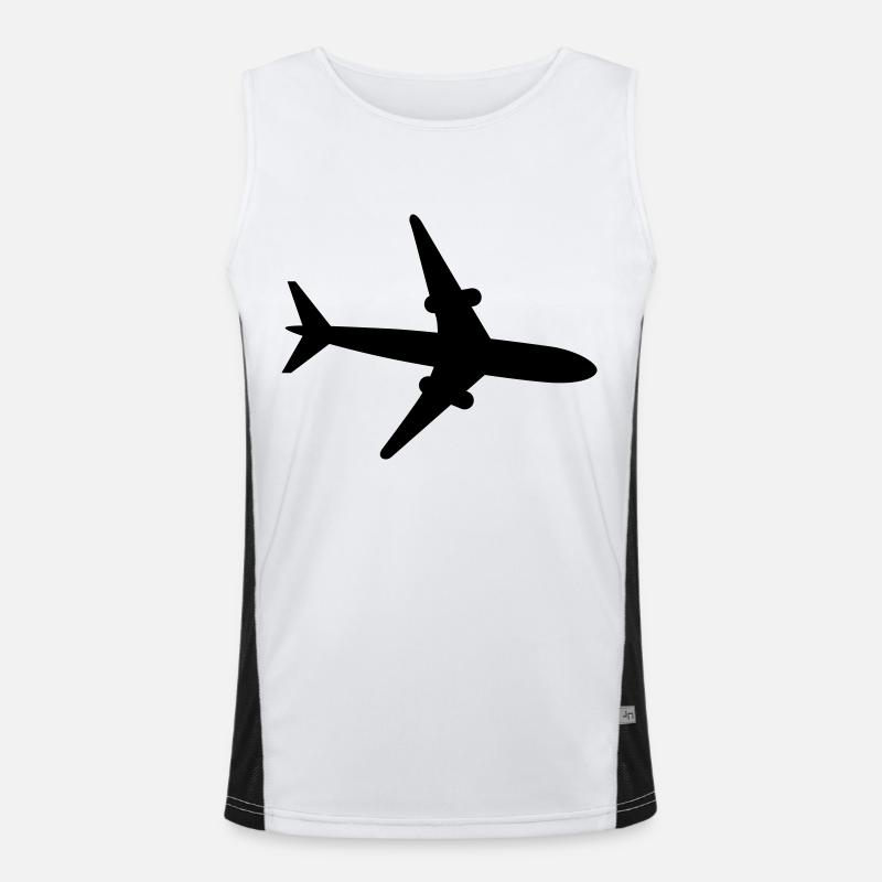 plane Men's Functional Contrast Tank Top 
