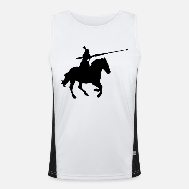 Chevalier Débardeur respirant contrasté Homme 