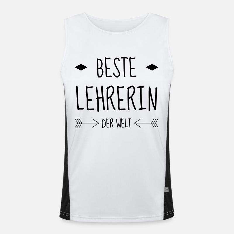 Ecole / Prof / Instit / Professeur / Maîtresse Débardeur respirant contrasté Homme 