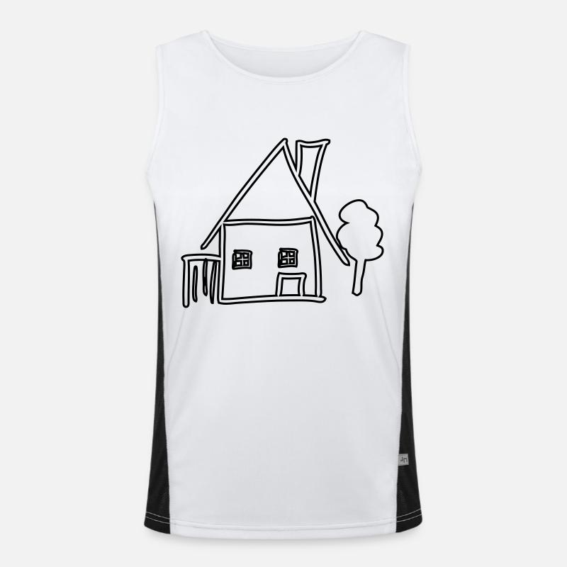 maison Débardeur respirant contrasté Homme 