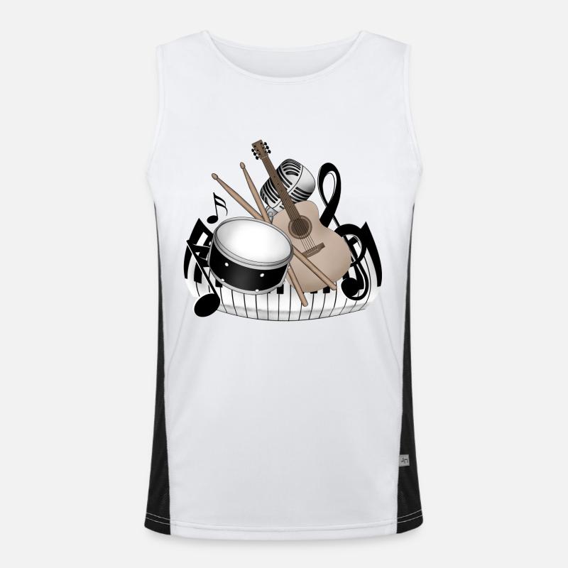 Instruments Débardeur respirant contrasté Homme 