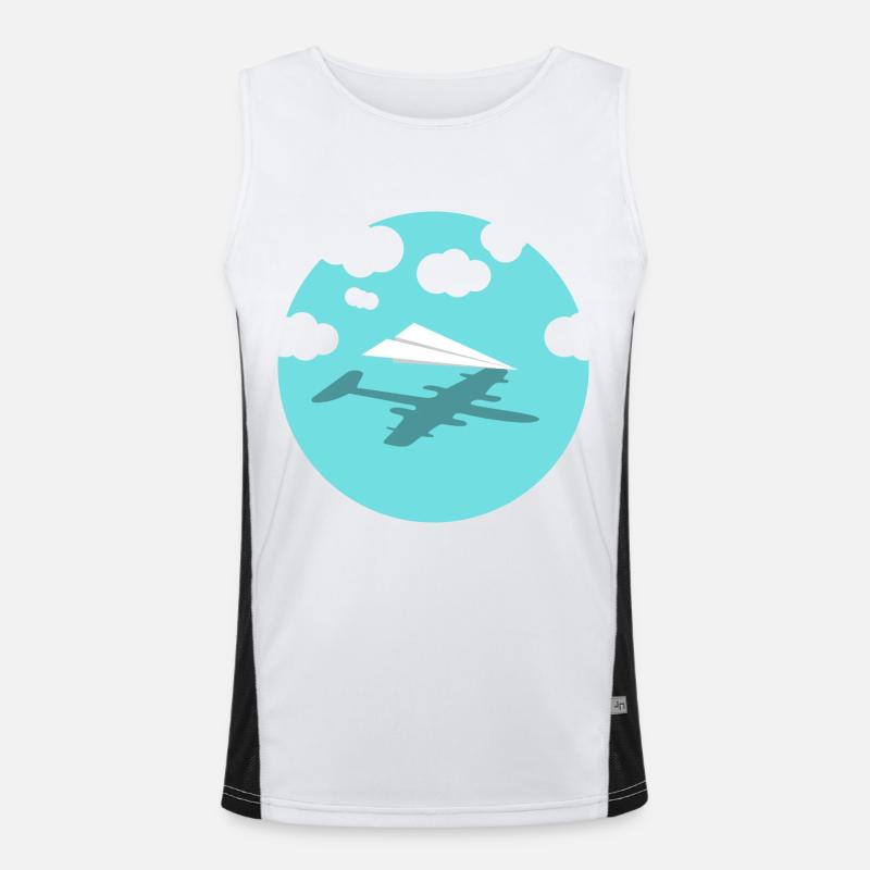 Avion Débardeur respirant contrasté Homme 