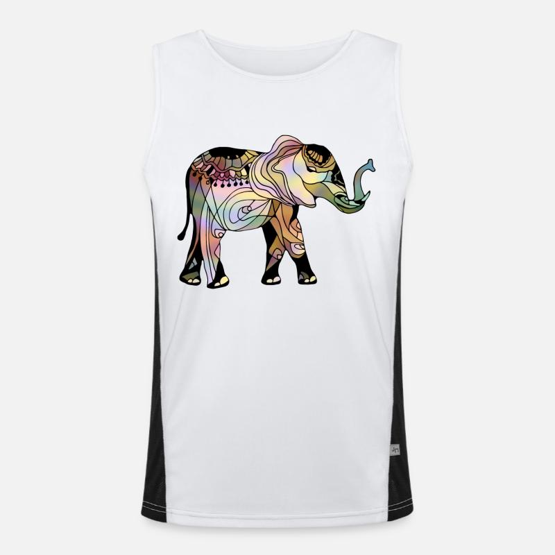 Éléphant Débardeur respirant contrasté Homme 