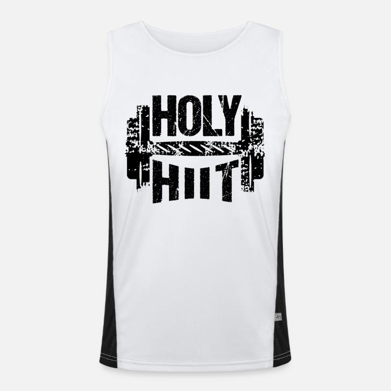 High Intensity Intervall Training HIIT Workout Gym Funktionelles Kontrast-Tank Top für Männer 