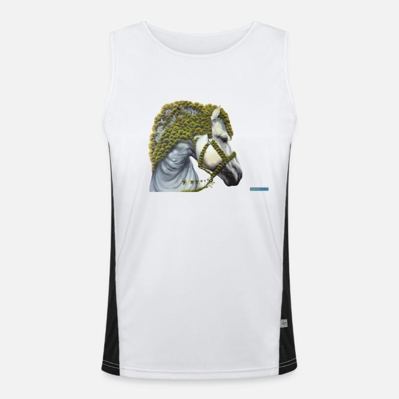 Pegasus Funktionelles Kontrast-Tank Top für Männer 