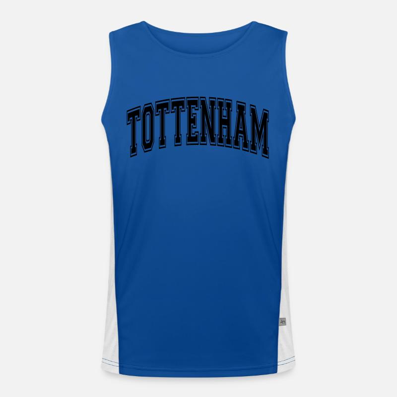 Tottenham Funktionelles Kontrast-Tank Top für Männer 