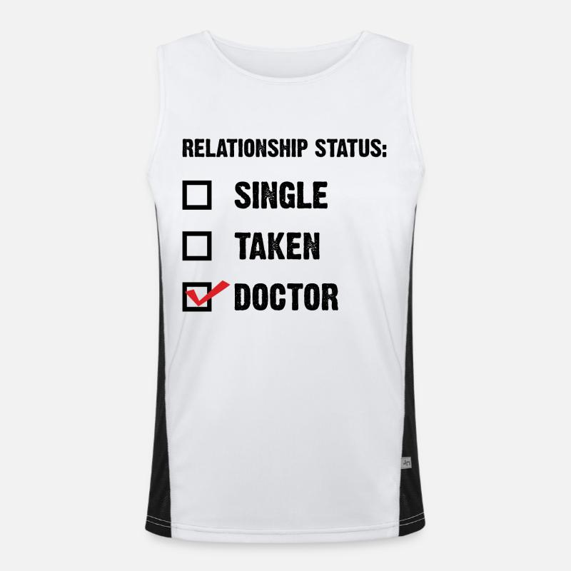 Dr. Check! Débardeur respirant contrasté Homme 