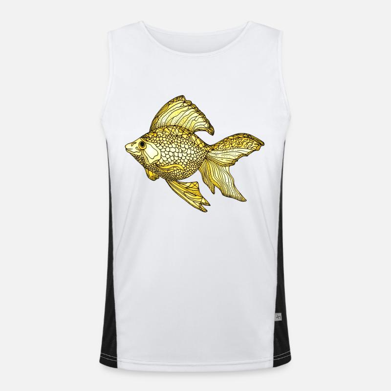 Poisson Débardeur respirant contrasté Homme 