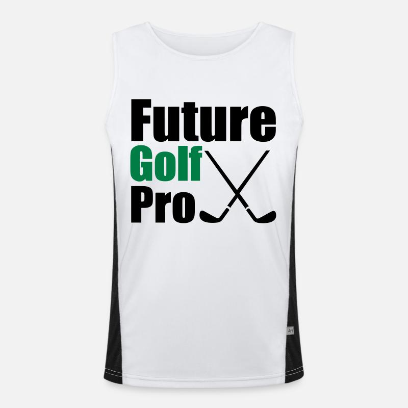 Golf Funktionelles Kontrast-Tank Top für Männer 