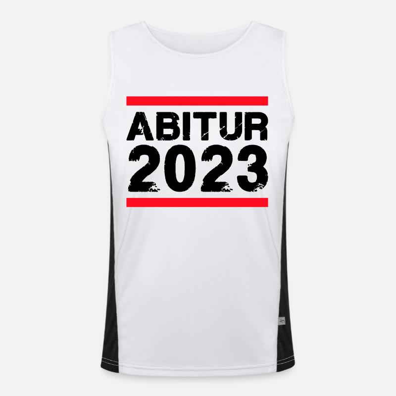 High school graduation 2023 Men's Functional Contrast Tank Top 