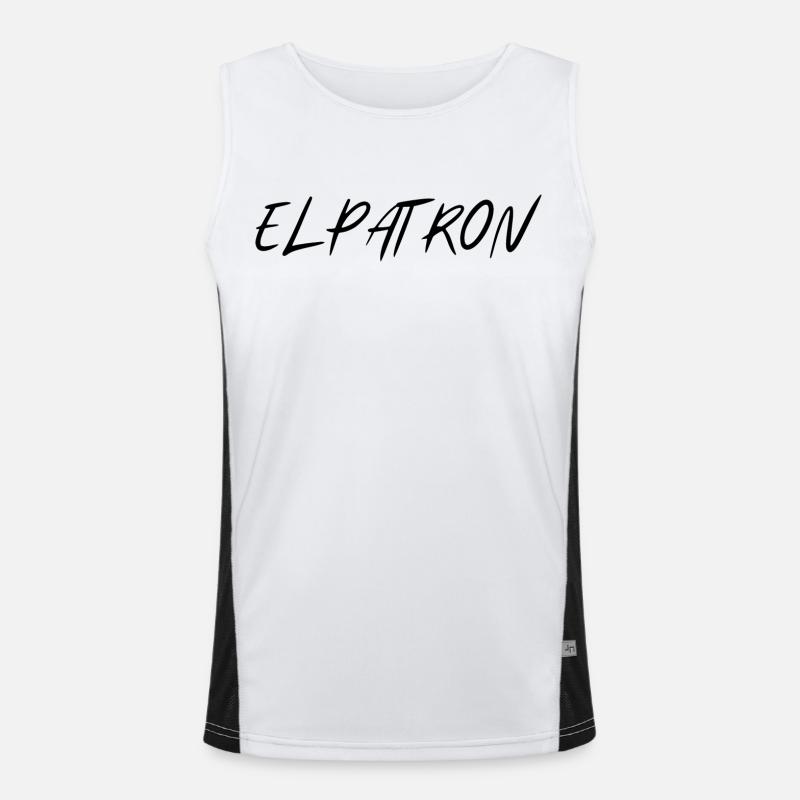 El Patron – Le look du chef Débardeur respirant contrasté Homme 
