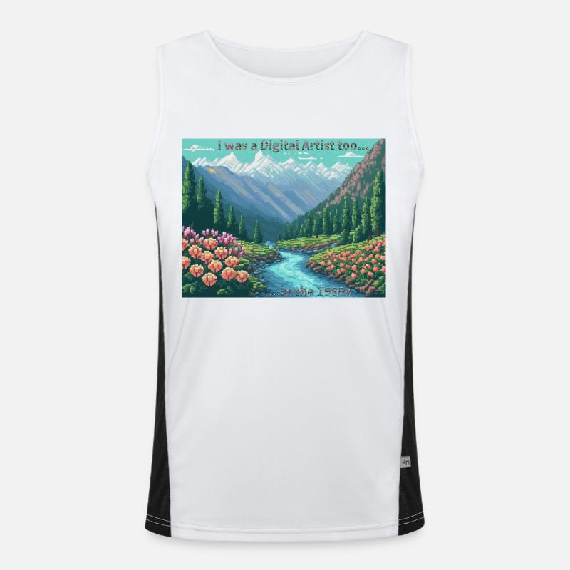 Art Men's Functional Contrast Tank Top 