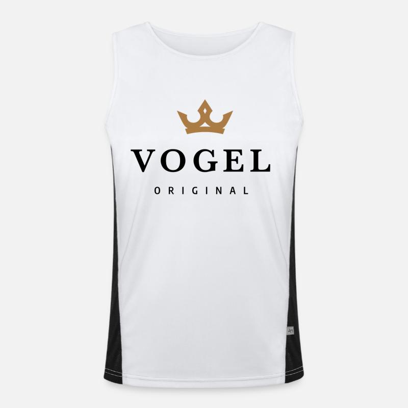 Oiseau Débardeur respirant contrasté Homme 