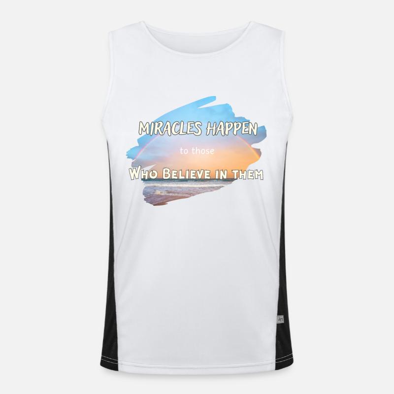 Miracles Débardeur respirant contrasté Homme 