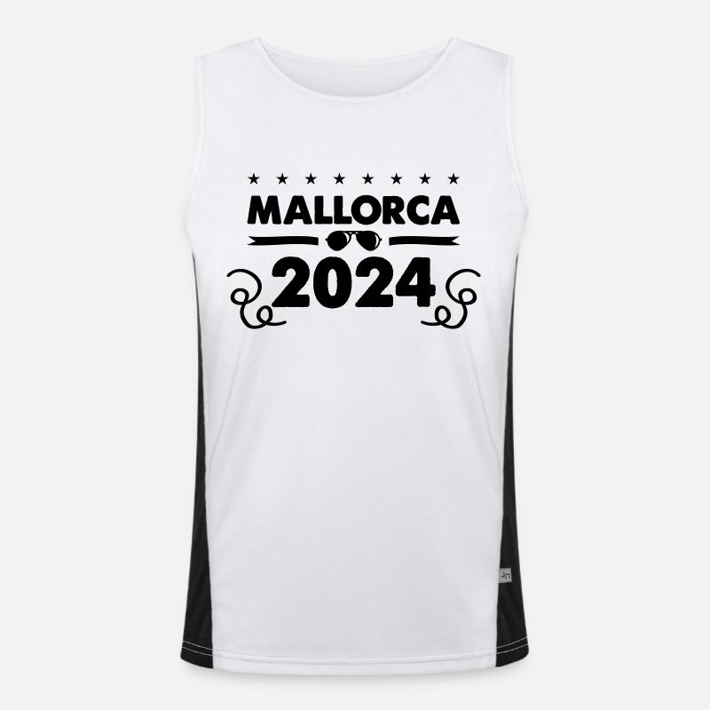 Majorque 2024 Débardeur respirant contrasté Homme 