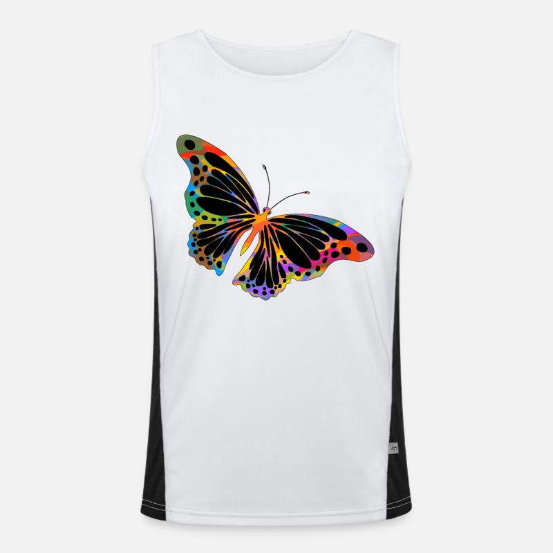 Papillon Débardeur respirant contrasté Homme 