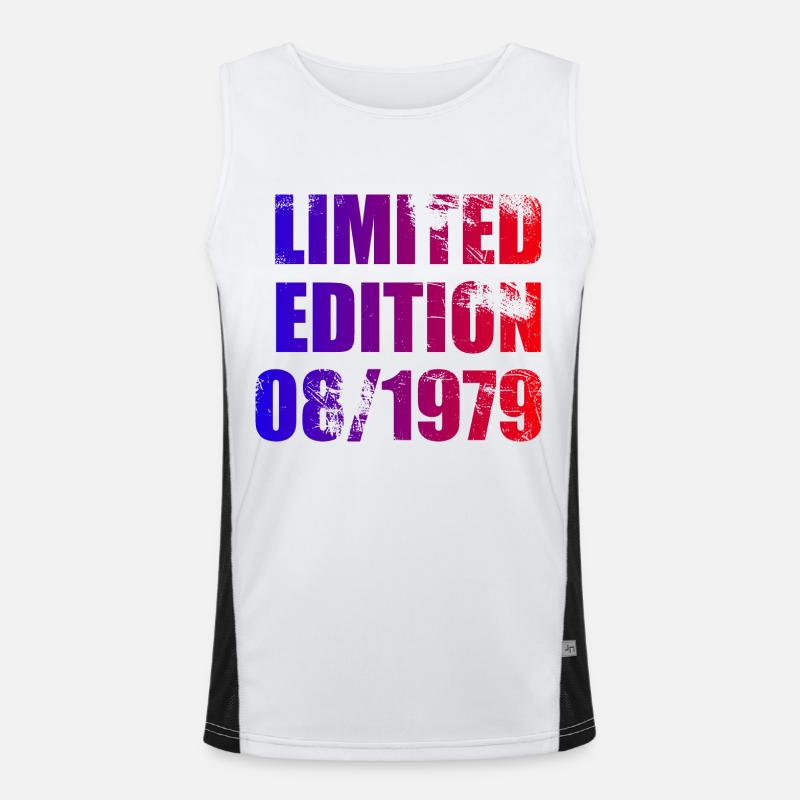 45e anniversaire Edition limitée 08/1979 Débardeur respirant contrasté Homme 
