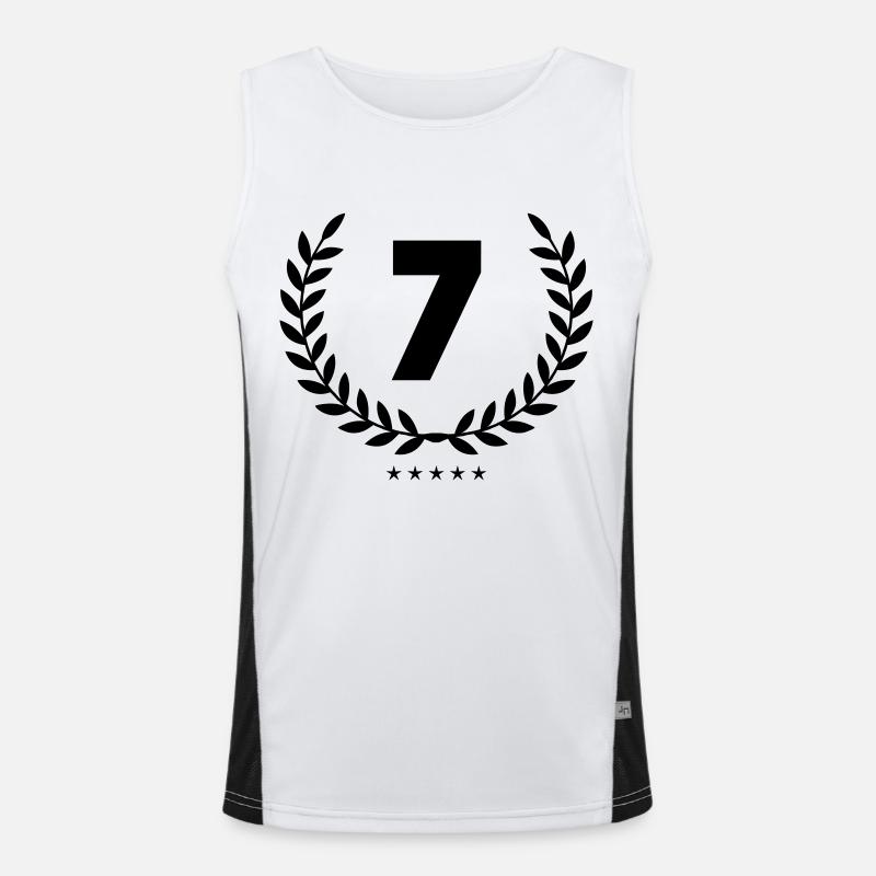 Wreath 7 Men's Functional Contrast Tank Top 