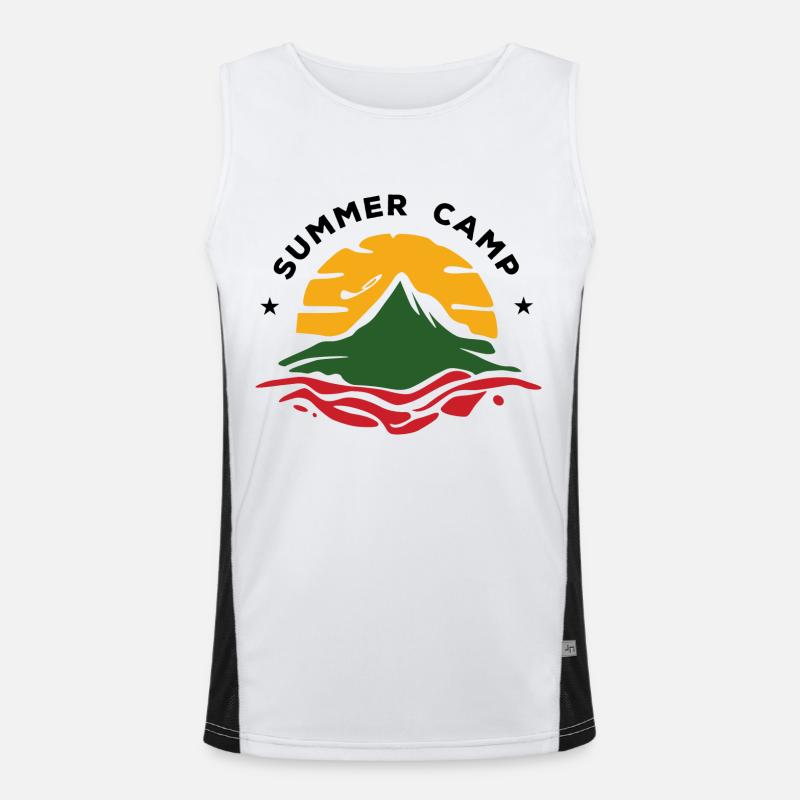 SUMMER CAMP Men's Functional Contrast Tank Top 