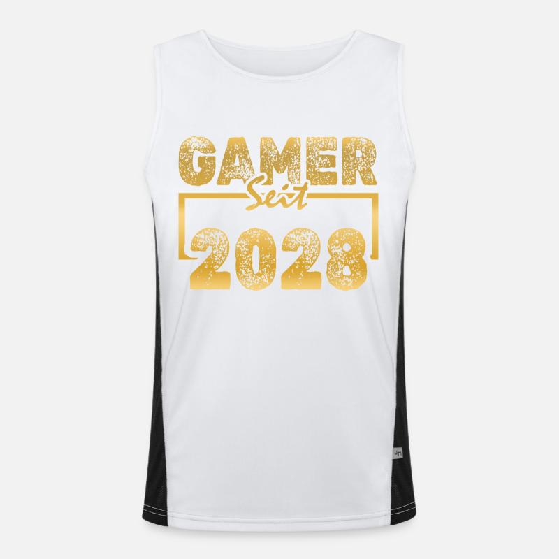 Sur PC 2028 Débardeur respirant contrasté Homme 