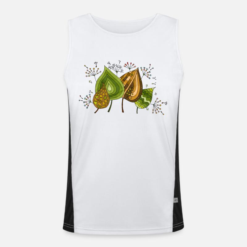 Liste Funktionelles Kontrast-Tank Top für Männer 