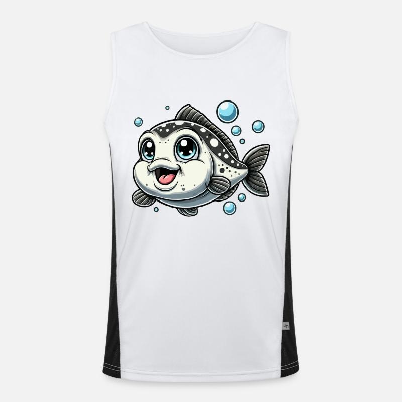 Cod baby Men's Functional Contrast Tank Top 